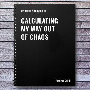 Cuaderno Calculando mi salida del caos