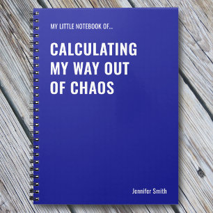 Cuaderno Calculando mi salida del caos