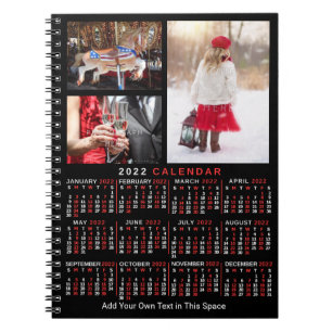 Cuaderno Calendario 2022 (Consulte Descripción de la nueva