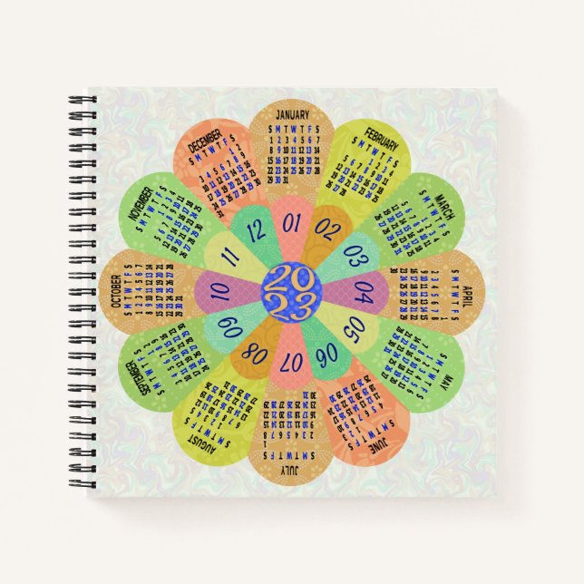 Cuaderno Calendario 2023 (Consulte Descripción de la versió (Anverso)