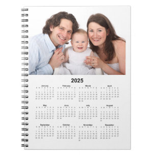 Cuaderno Calendario 2025 con foto Personalizado