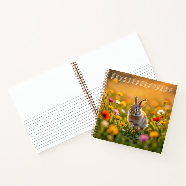 Cuaderno Calendario de la pata de conejo afortunado (Interior)