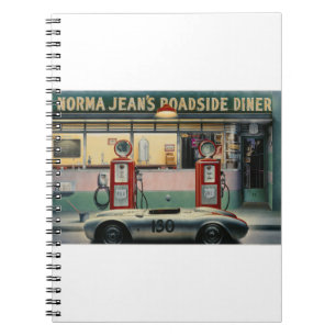 Cuaderno Calendario Girl.tif de la carretera del destino