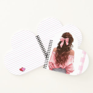 Cuaderno Calendario pequeño Pink Girl 2026