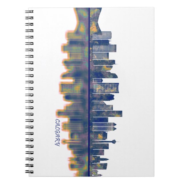 Cuaderno Calgary Skyline (Frente)