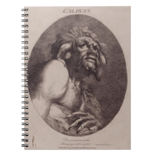 Cuaderno Caliban, 1775 John Hamilton Mortimer (artista) (Frente)