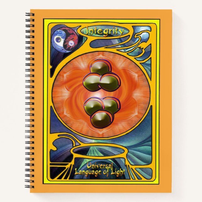 Cuaderno Calidad del alma de integridad (Anverso)