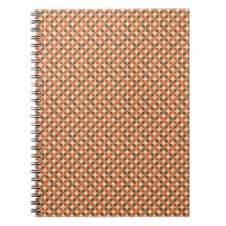Cuaderno Cálido Retro Boomerang Atómico de Mitad de Siglo