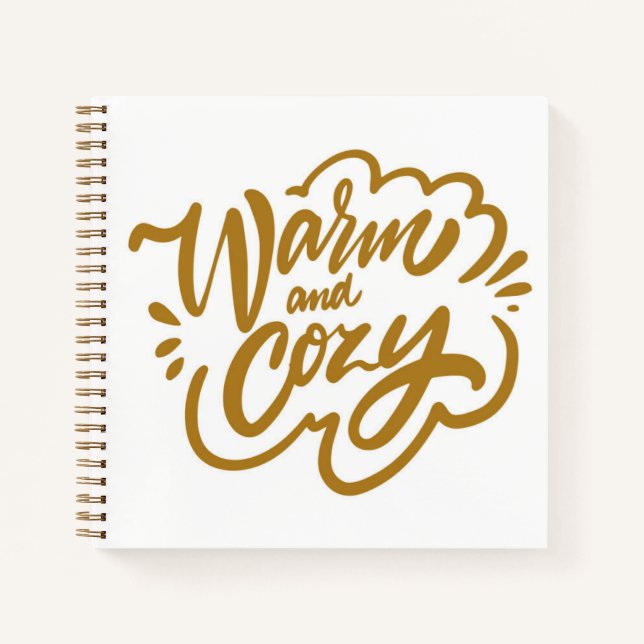 Cuaderno Cálido y acogedor (Anverso)