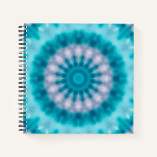 Cuaderno Calidoscopio azul cielo