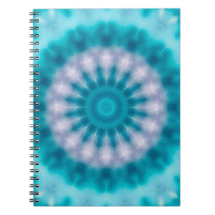 Cuaderno Calidoscopio azul cielo