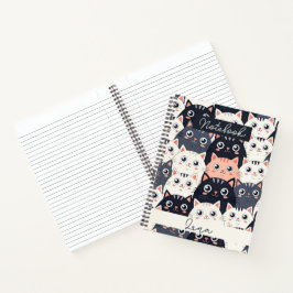 Cuaderno Calidoscopio de Gatito