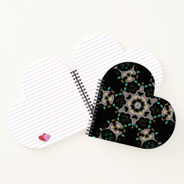 Cuaderno Calidoscopio de Noche de Terciopelo  (Interior)