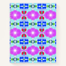 Cuaderno Calidoscopio Flor de Azure