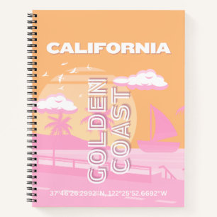 Cuaderno California, Arte de Viaje, Elegante, Viaje Elegant
