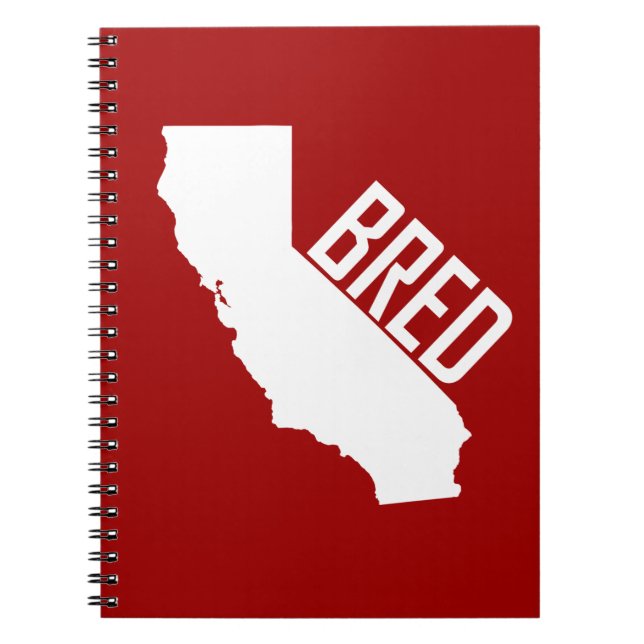 Cuaderno California Bred (Frente)