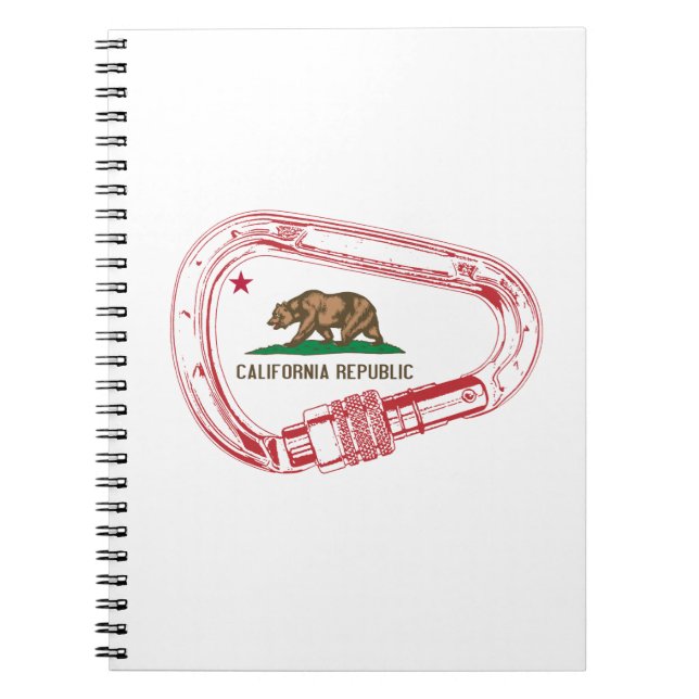 Cuaderno California Climbing Carabiner (Frente)
