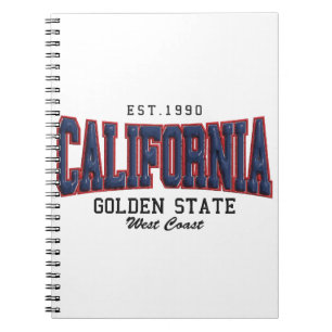 Cuaderno California en 3D
