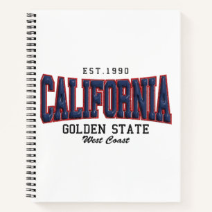 Cuaderno California en 3D