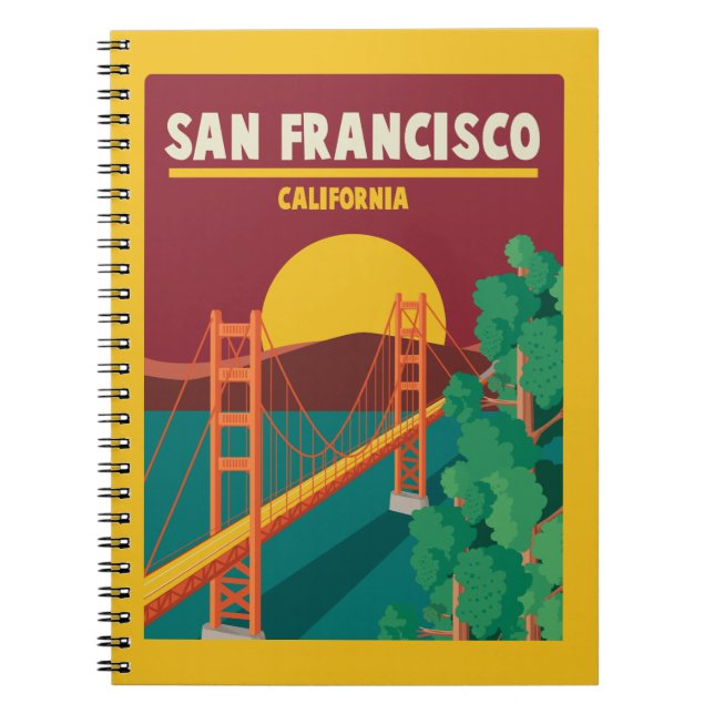 Cuaderno California| San Francisco (Frente)