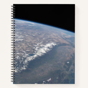 Cuaderno California Y Nevada Como Se Ve Desde El Espacio.