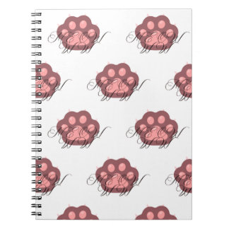 Cuaderno Caligrafía de "MEOW" de Cuadros de Gatos - Adorabl