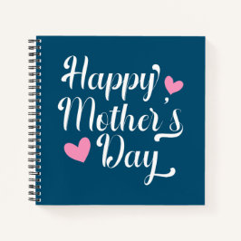 Cuaderno Caligrafía simple feliz del día de la madre | Port