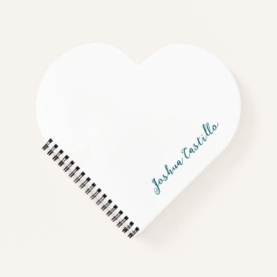 Cuaderno Caligrafía Simple Sencillo Nombre Profesional
