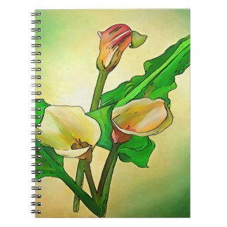 Cuaderno Calla Lilis Específica Contra Un Ombre Verde