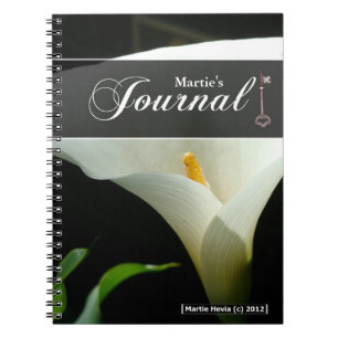 Cuaderno Calla Lily Journal