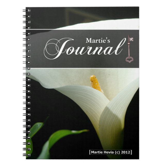 Cuaderno Calla Lily Journal (Frente)