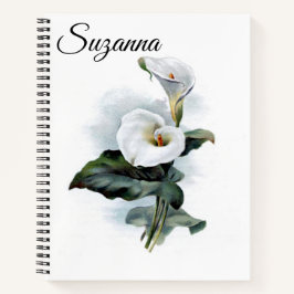 Cuaderno Calla Lily Notebook