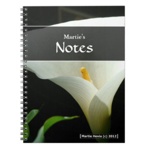 Cuaderno Calla Lily Notebook