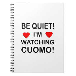 Cuaderno ¡CALLADO! Estoy viendo CUOMO
