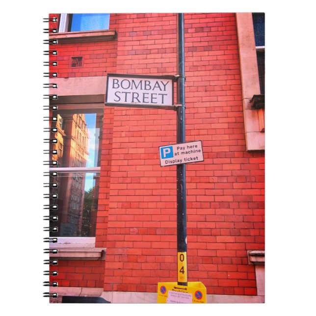 Cuaderno Calle Bombay (Frente)