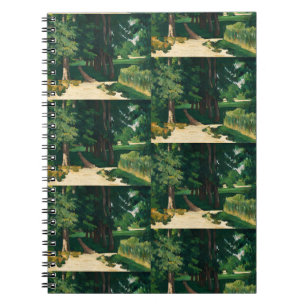 Cuaderno Calle Cezanne en Jas de Bouffan Estampa Vintage