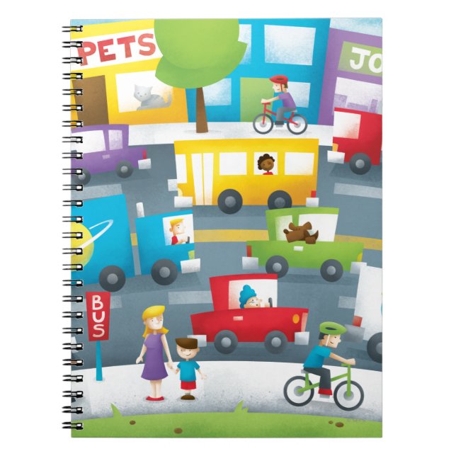 Cuaderno Calle de la ciudad (Frente)