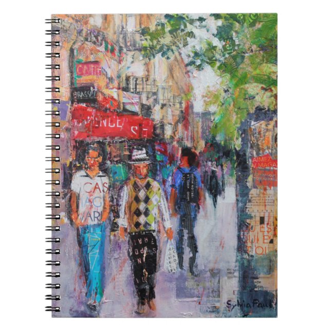 Cuaderno Calle de París (Frente)
