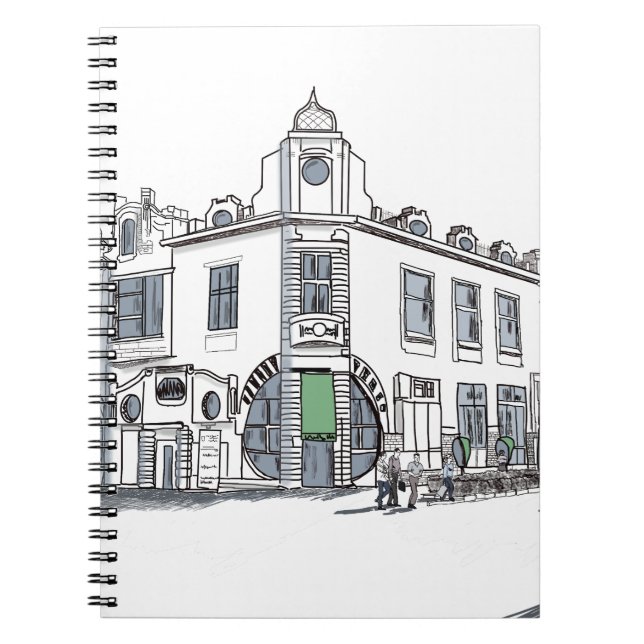 Cuaderno calle del casco antiguo (Frente)