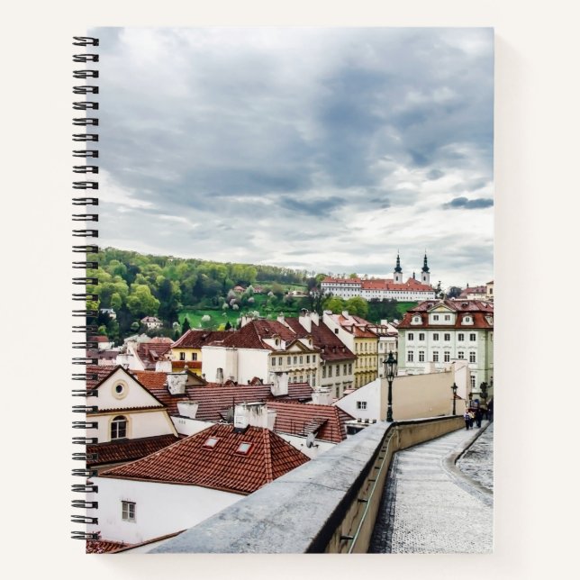 Cuaderno Calle del centro de Praga (Anverso)