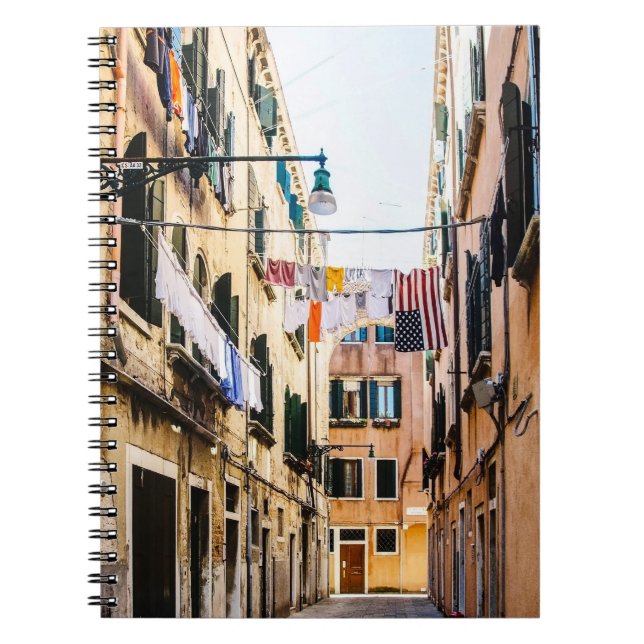 Cuaderno Calle estrecha de Venecia (Frente)