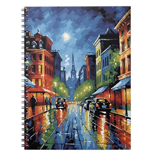 Cuaderno Calle Moonlit (Frente)