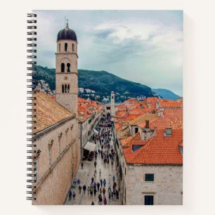 Cuaderno Calle principal de Dubrovnik, Croacia