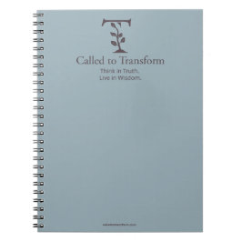 Cuaderno Called to Transform: Basic Notebook