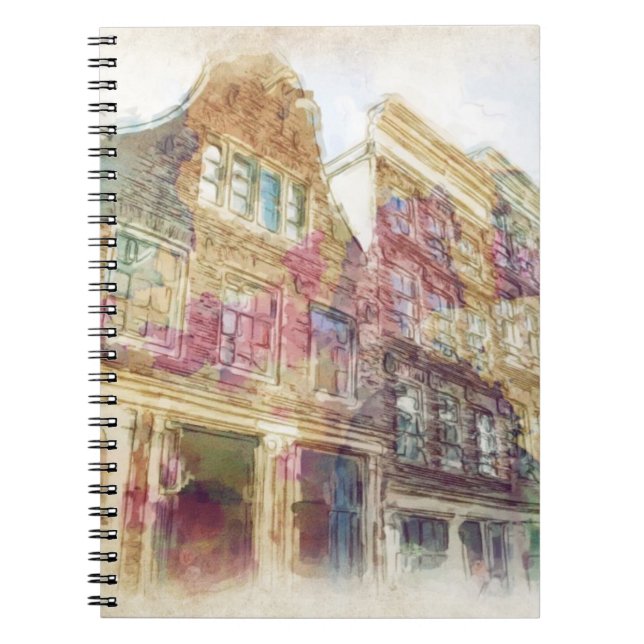 Cuaderno Calles de Amsterdam vieja (Frente)