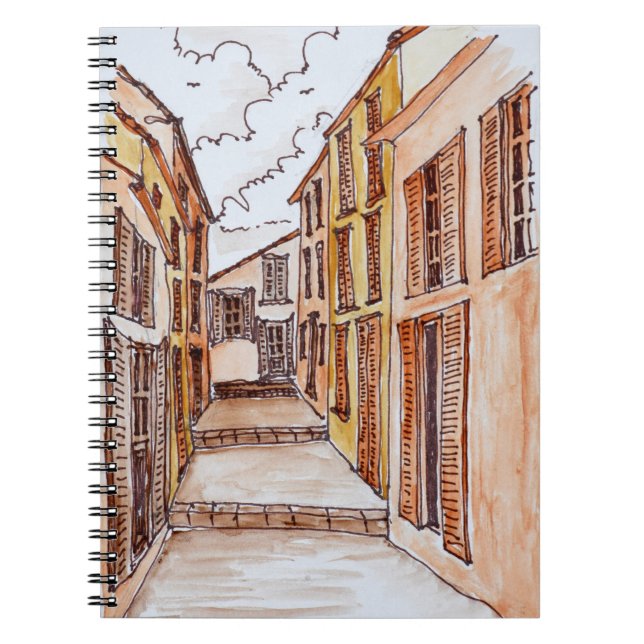 Cuaderno Calles de Saint-Tropez | Riviera Francesa, Francia (Frente)
