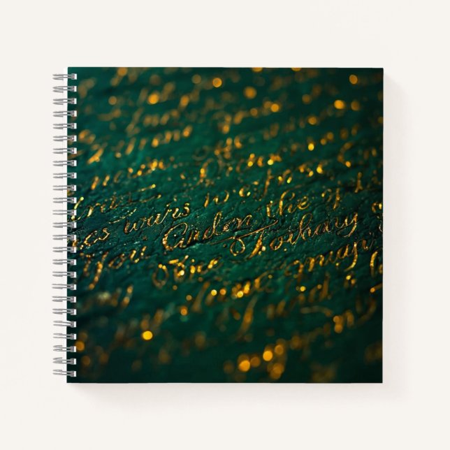 Cuaderno Calligraphy of the Unknown (Anverso)