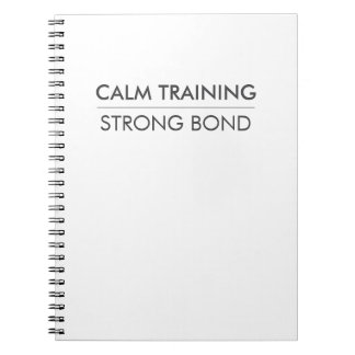 Cuaderno CALM TRAINING STRONG BOND – Minimal Dog Training
