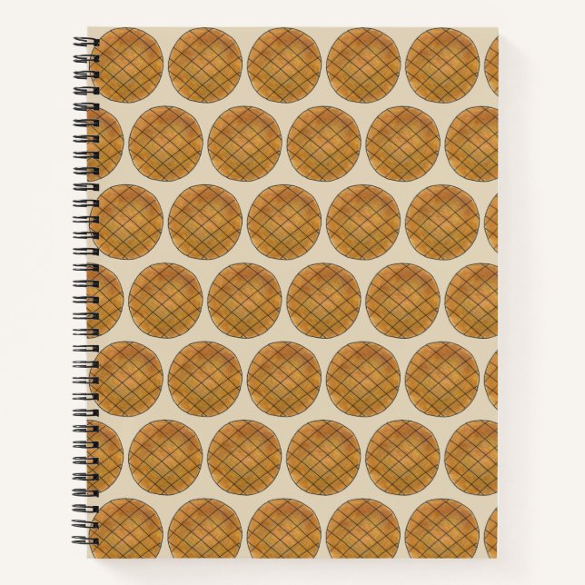 Cuaderno Calurosas Cookies Peanut Butter Rainbow Chip Bake  (Anverso)