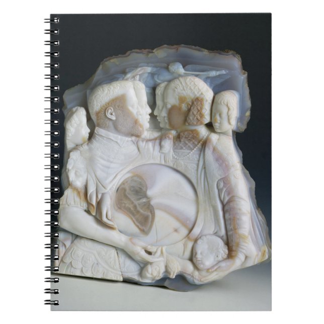 Cuaderno Camafeo que representa a Cosimo de Medici (Frente)